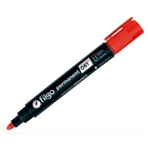 Marcador Permanente Filgo 061 Rojo