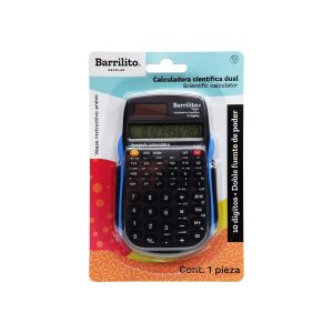 Calculadora Científica Barrilito 7639 Dual 10 Digitos