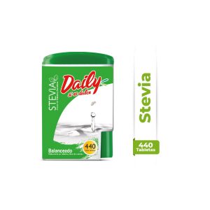 Endulzante Daily Stevia 440 Tabletas