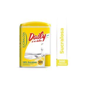 Endulzante Daily Sucralosa 500 Tabletas