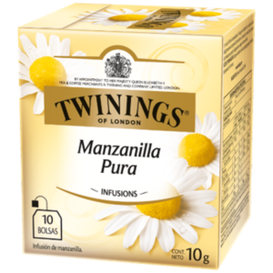 Hierbas Twinings Manzanilla 10 Bolsitas