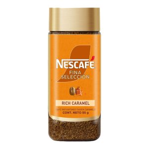 CAFE INSTANTANEO SABOR CARAMELO FINA SELECCION FRASCO 95 GR NESCAFE