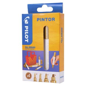 Marcador Pilot Acrílico Pintor 4 Puntas Dorado