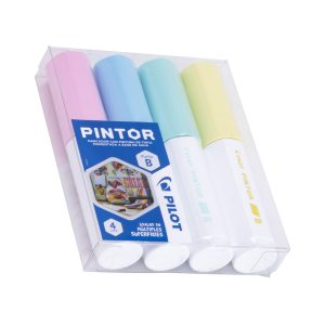 Marcador Pilot Acrílico Pintor Pasteles Punta Biselada 4
