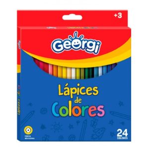 Lápices de Color Georgi Largo 24 Unidades