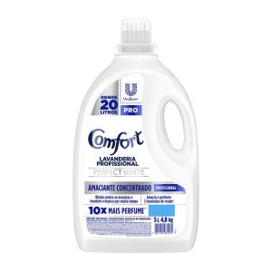 Suavizante Comfort Perfect White Concentrado 5 L