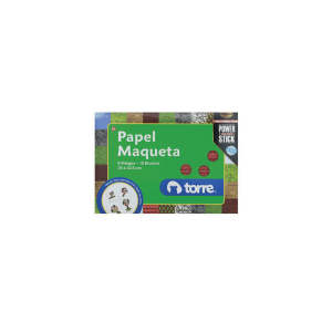 Carpeta con Papel Maqueta Torre 6 Pliegos