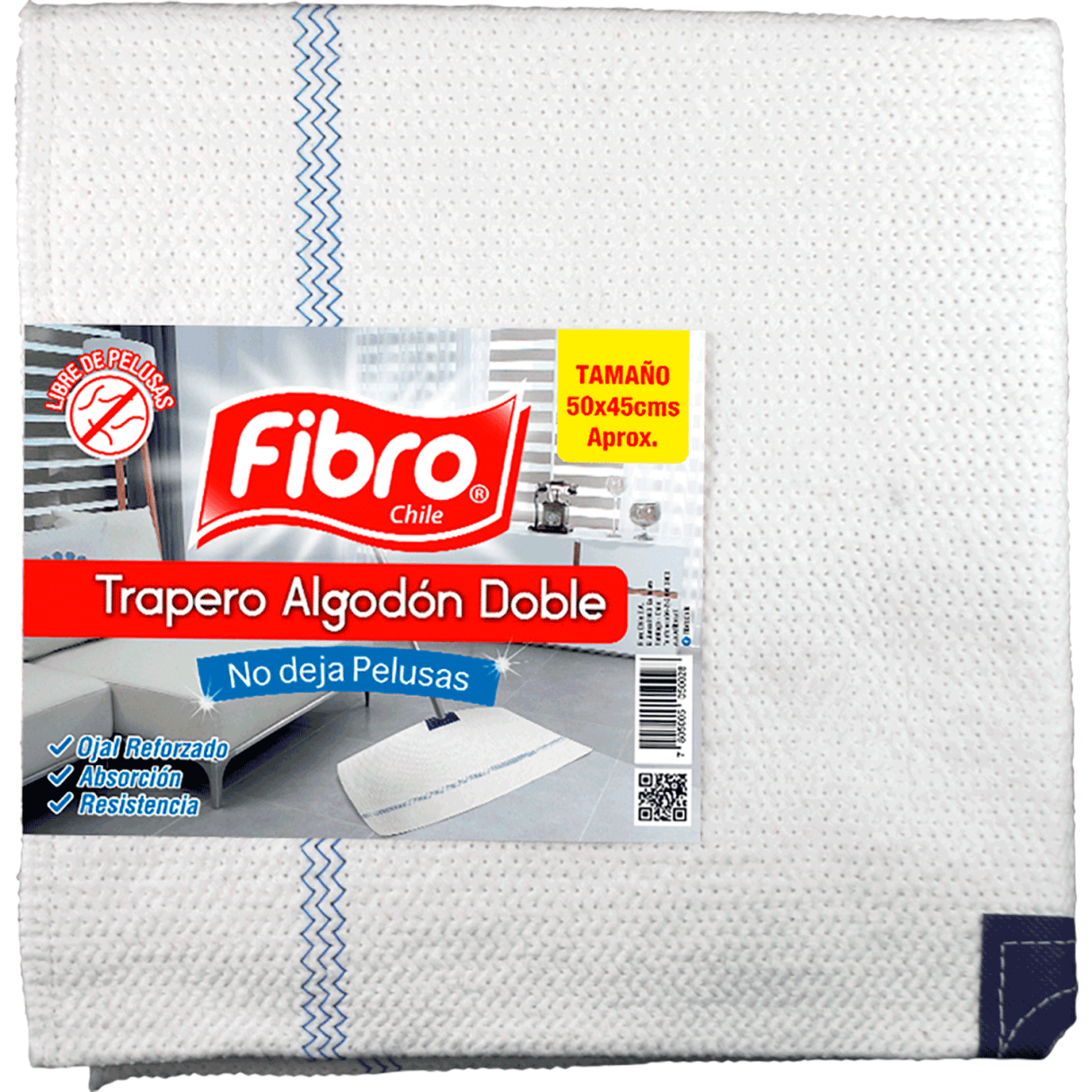 Trapero Fibro Doble 50X45 cm