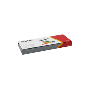 Accoclip Isofit Plástico Caja de 50 Unidades Surtidas
