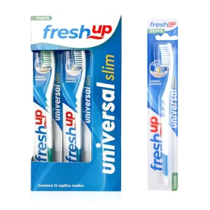 Cepillo Dental Fresh Up Adulto Universal 12 Unidades