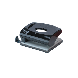 Perforador Isofit Pp-25 Mediano 20 Hojas Negro
