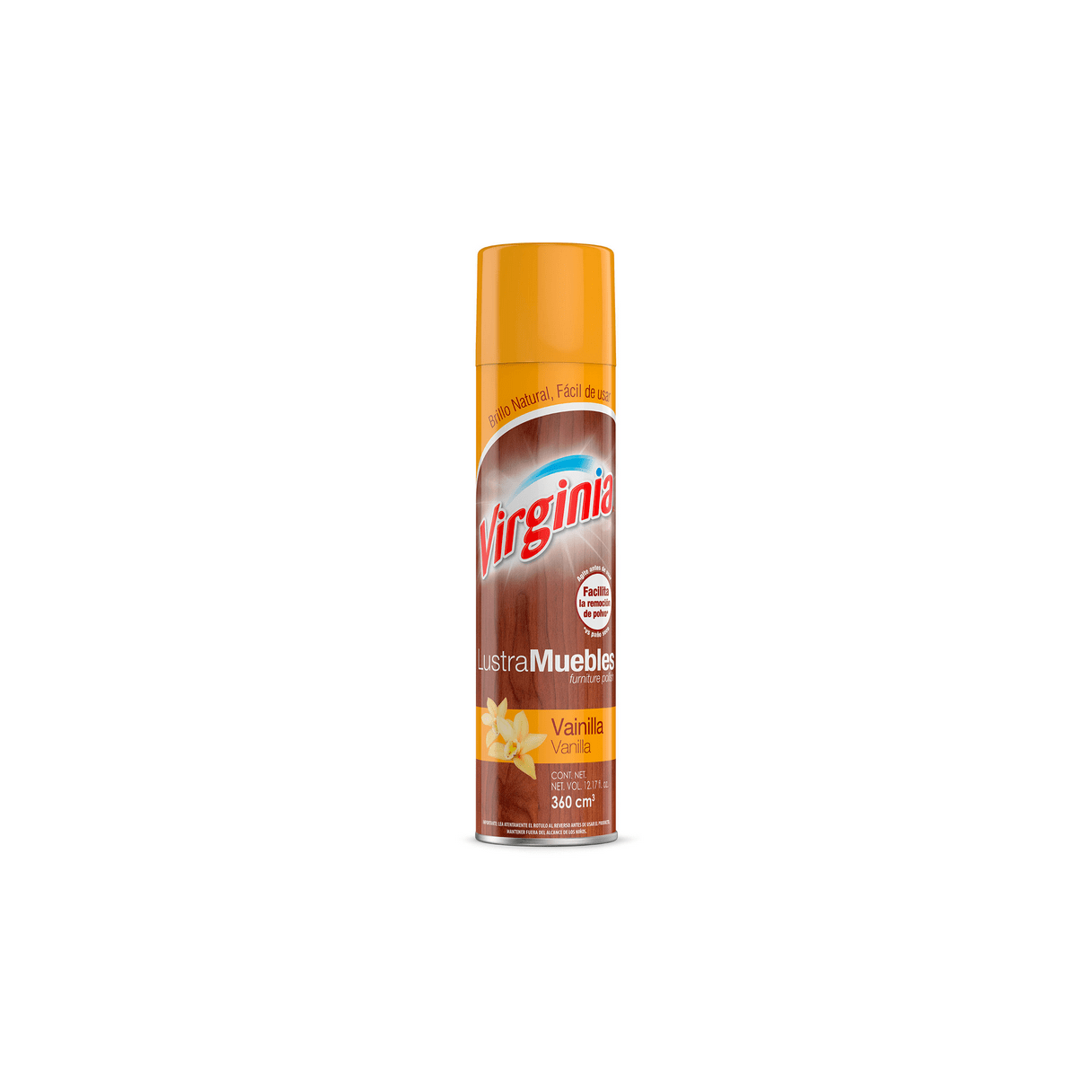 Lustramuebles Virginia Aerosol Vainilla 360 cc