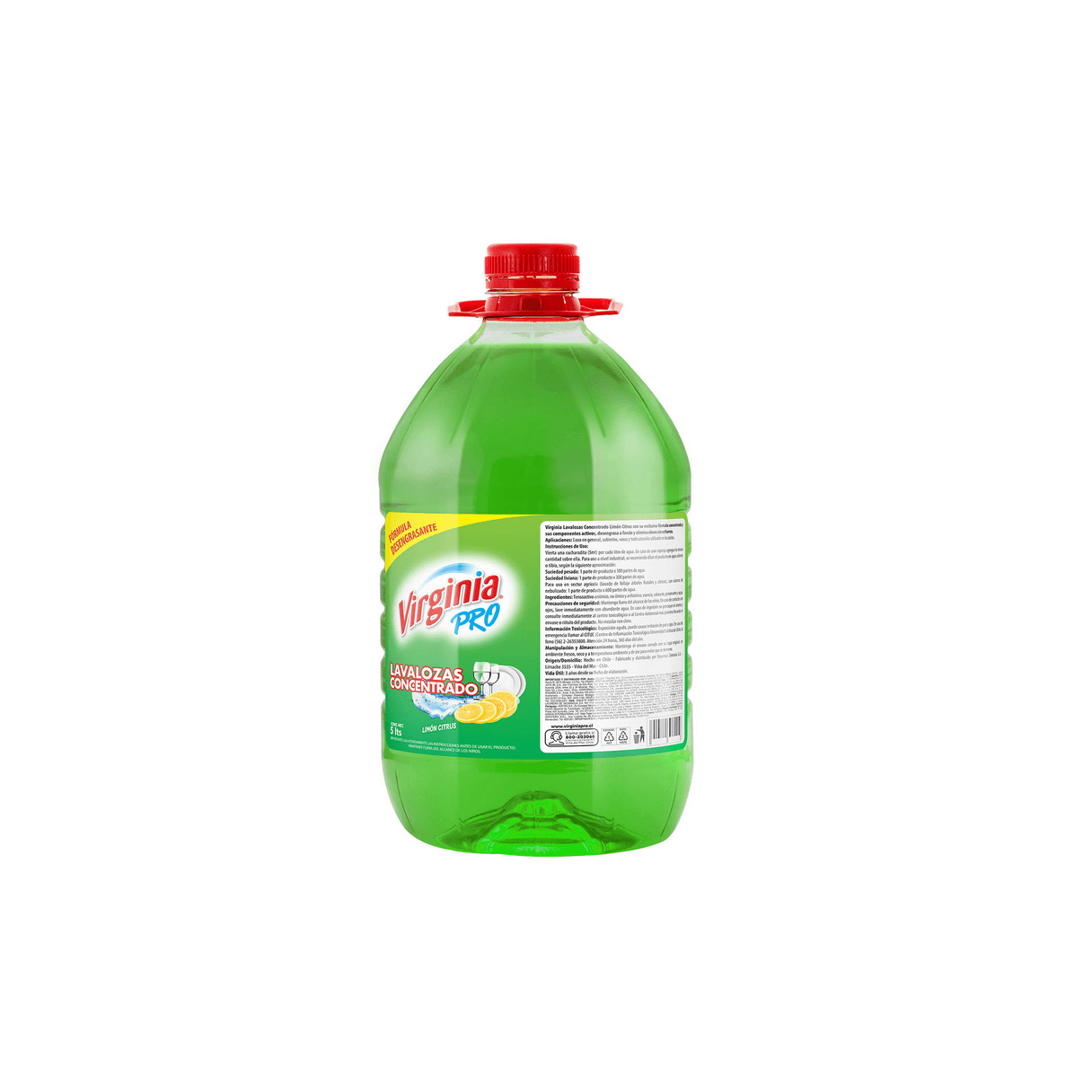 Lavalozas Virginia Limón 5 L