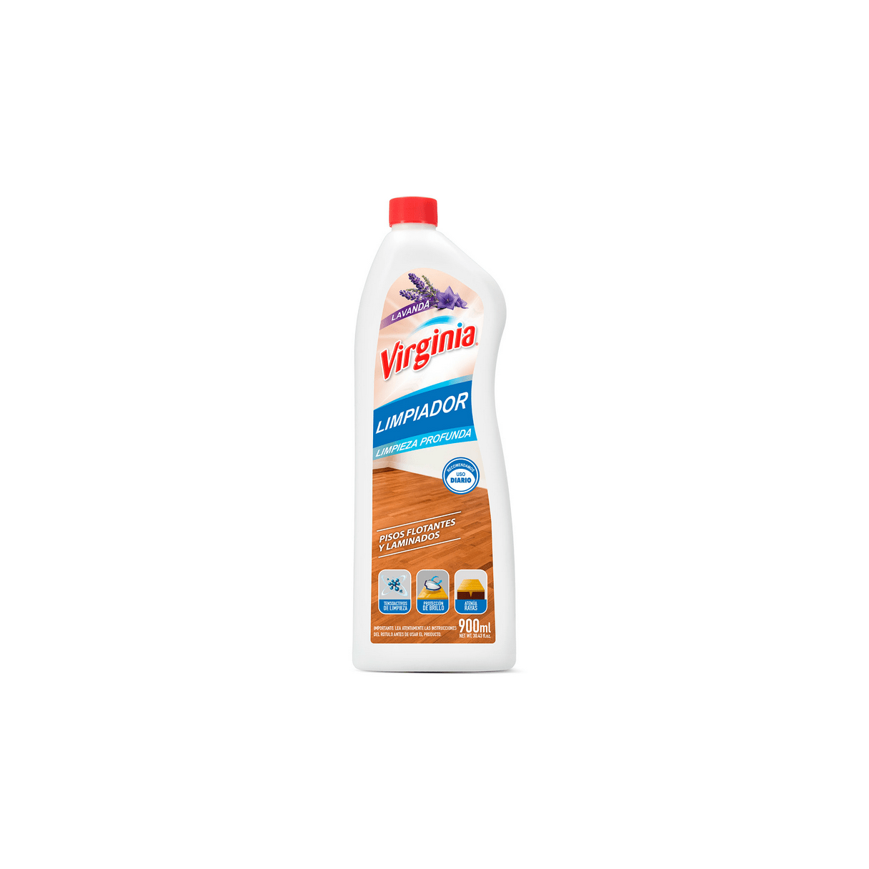 Limpiador Piso Flotante Virginia Lavanda 900 ml