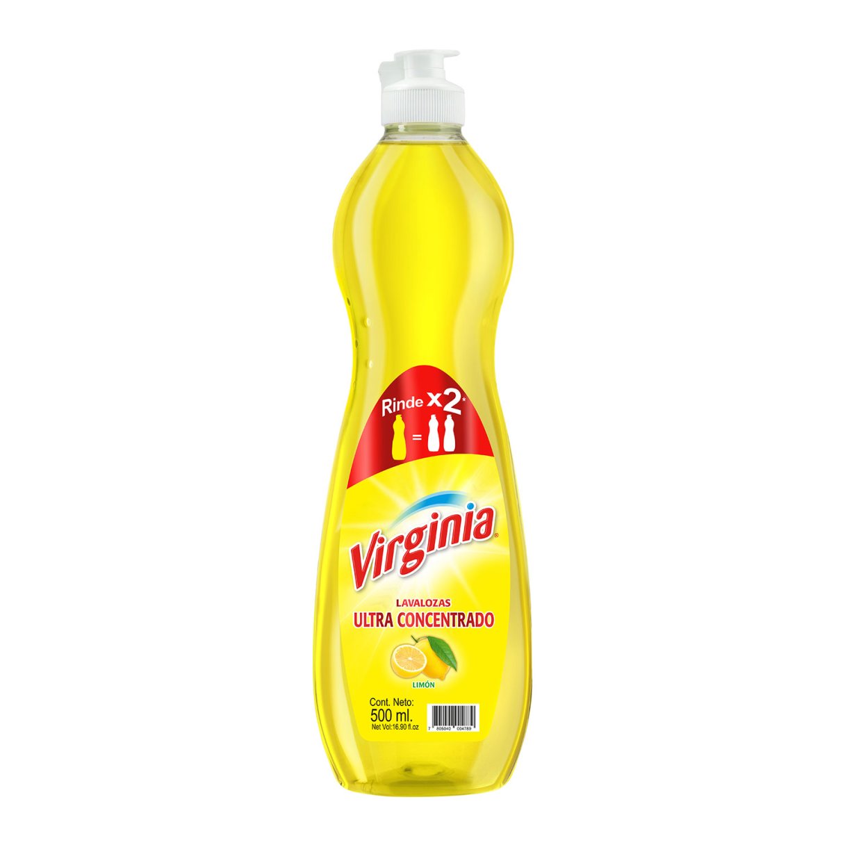 Lavalozas Virginia Ultra Concentrado Limón 500 ml
