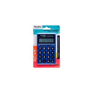 Calculadora de Bolsillo Barrilito Básica 8046CBB 12 Digitos
