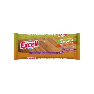 Trapero Húmedo Excell 2 en 1 Lavanda 10 Unidades