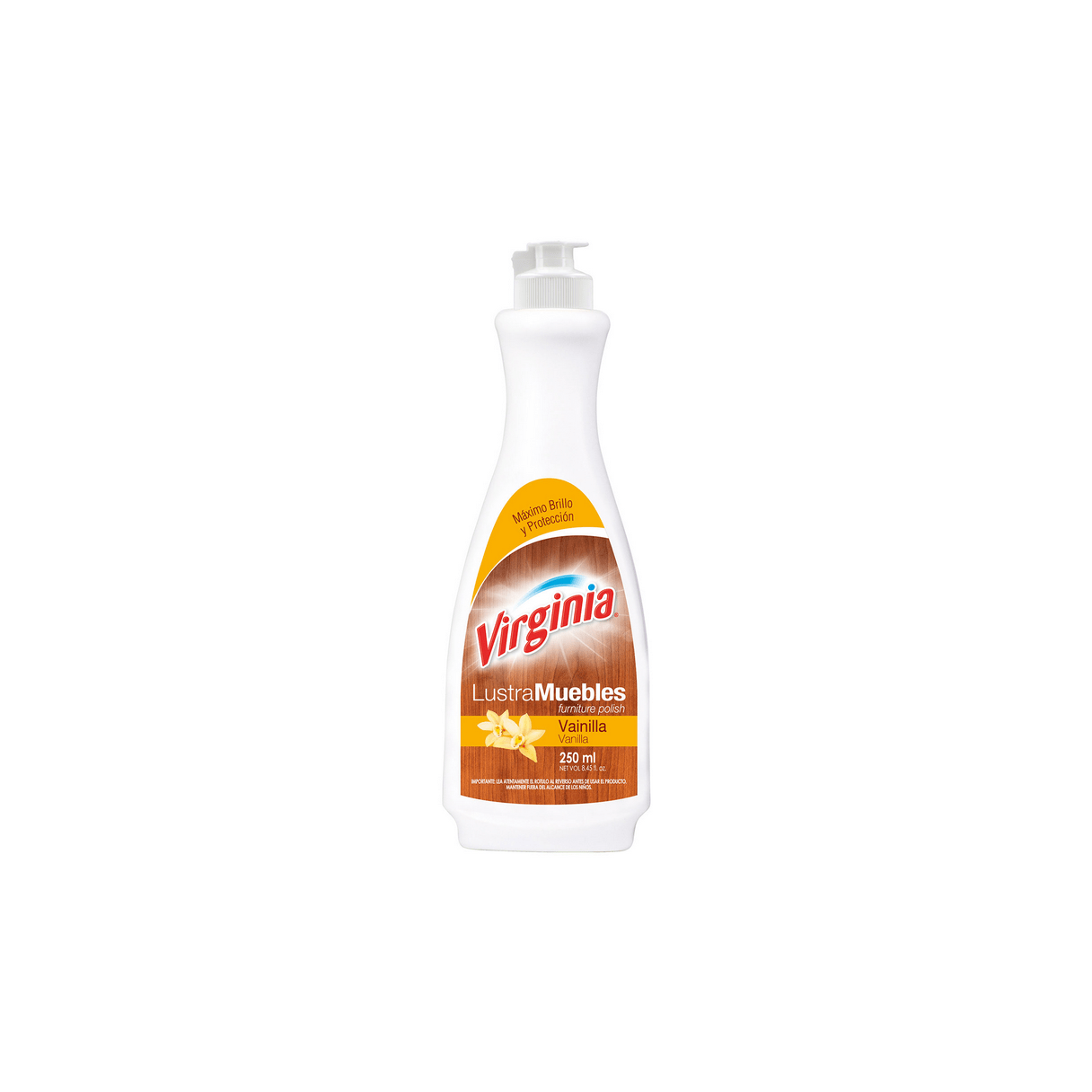 Lustramuebles Virginia Crema Vainilla 250 ml
