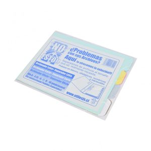 Separador Carta J.S. 8 Divisiones Letra Colores