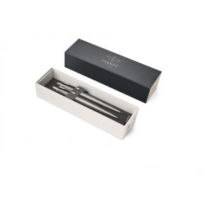 Set Bolígrafo + Portamina Parker Jotter Acero 0.5 mm