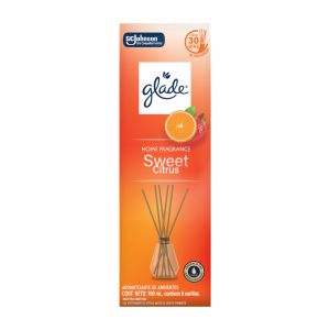 Desodorante Ambiental Glade Difusor Sweet Citrus 100 Ml 6 Varillas