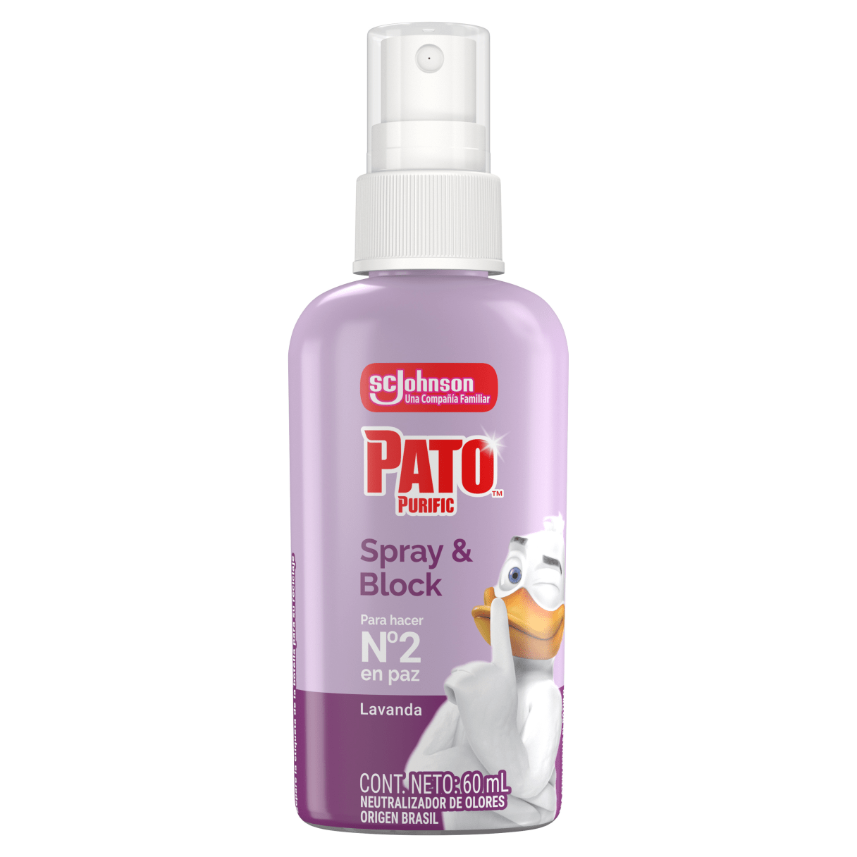 Neutralizador de Olores Pato Purific Lavanda 60 ml