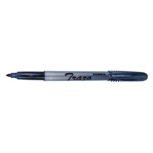 Marcador Permanente Zebra Punta Fina Negro