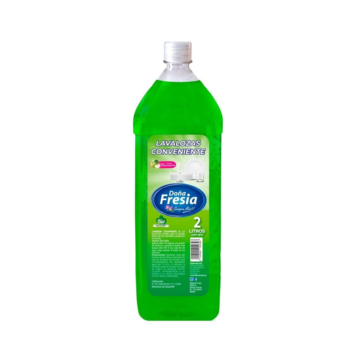 Lavalozas Doña Fresia Conveniente Manzana 2 L