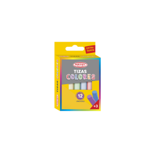 Tizas Artel 12 Colores