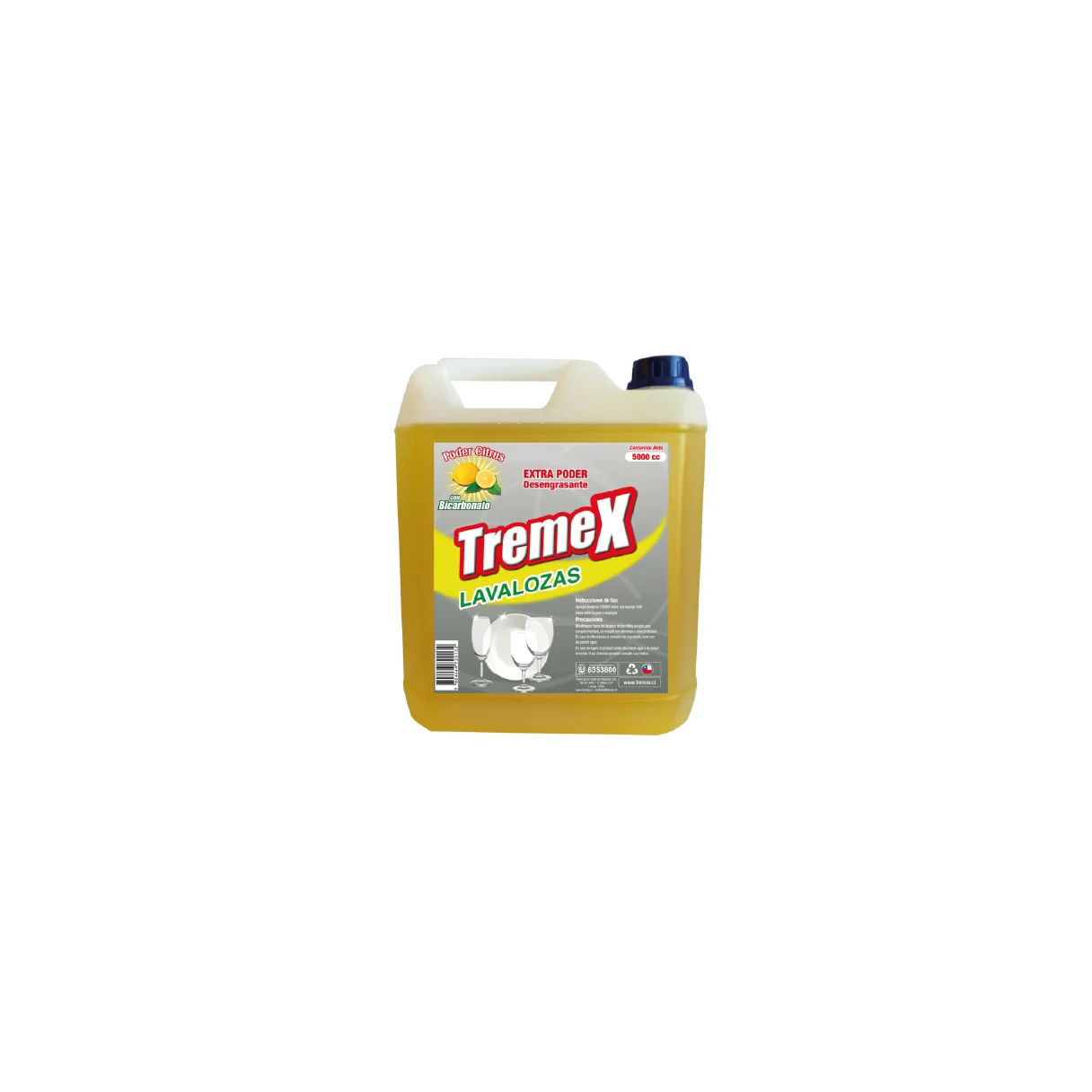 Lavalozas Tremex Citrus con Bicarbonato 5 L