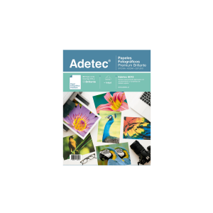 Papel Foto Adetec Brillant Inkjet Carta 235 g 20 Hojas