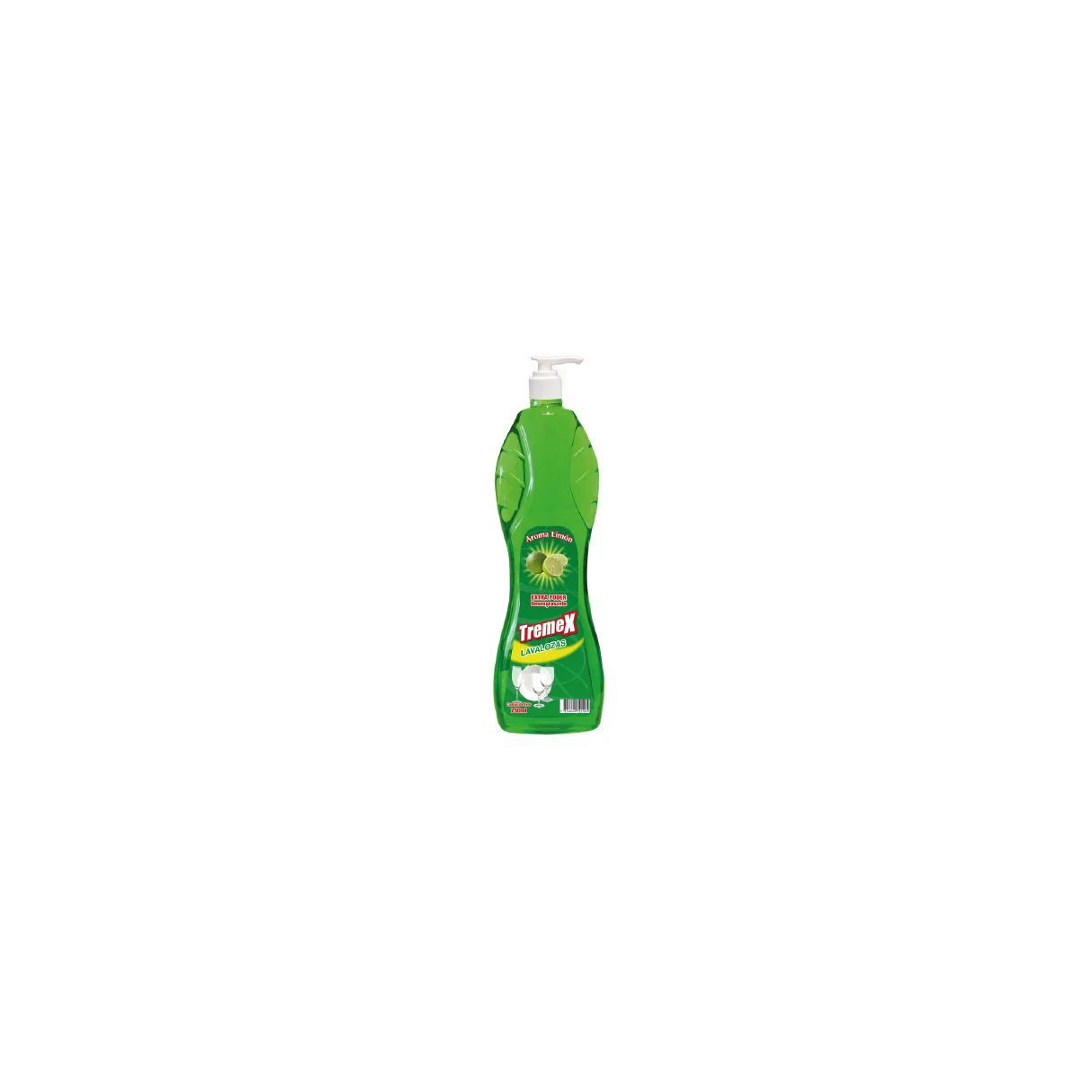 Lavalozas Tremex Verde Limón Bicarbonato 750 ml