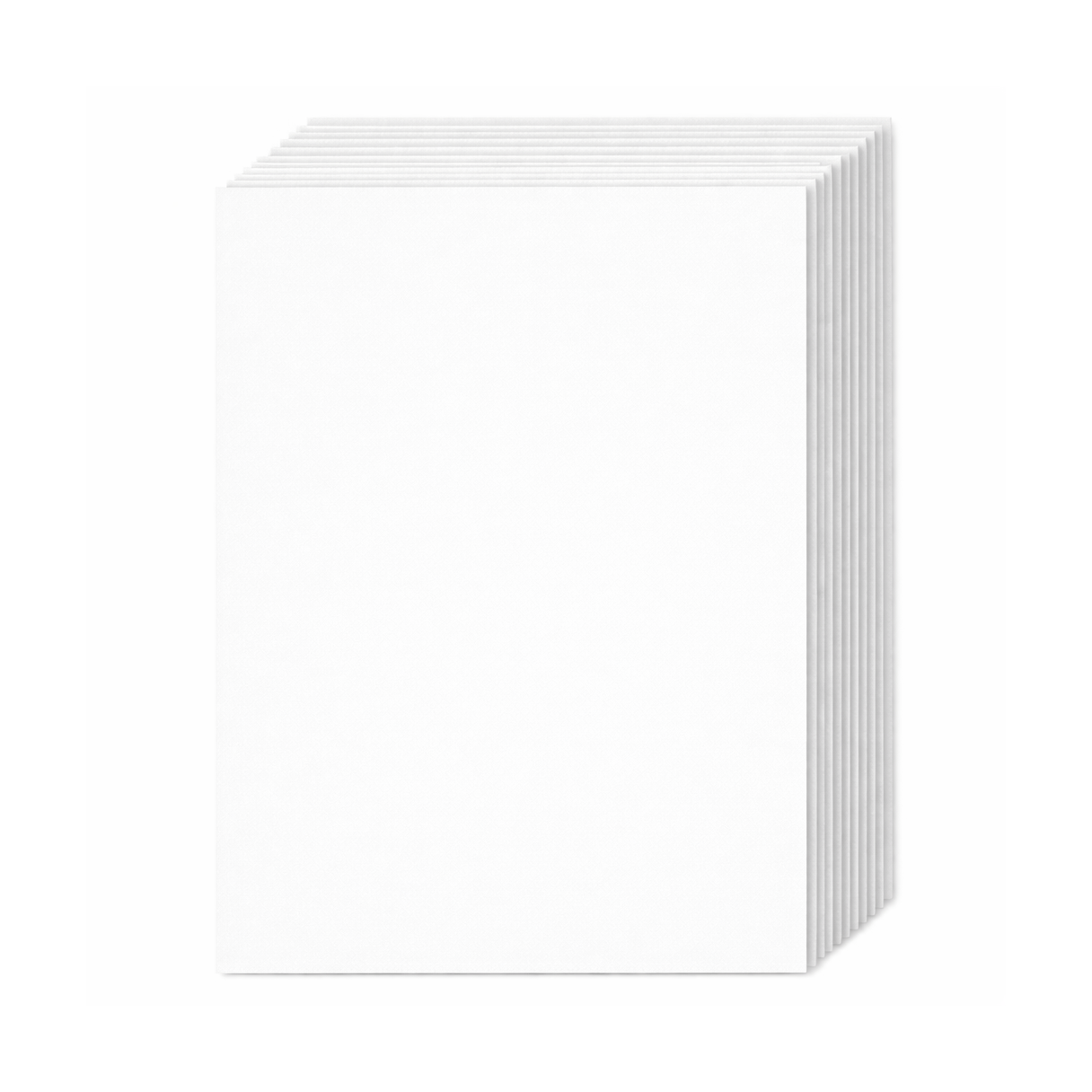 Goma Eva Latina 40 x 60 cm Blanco Paquete de 10 Unidades