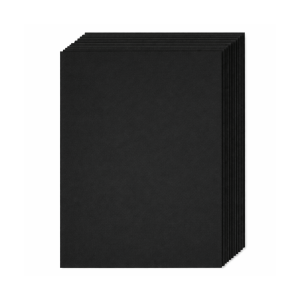 Goma Eva Latina 40 x 60 cm Negro Paquete de 10 Unidades
