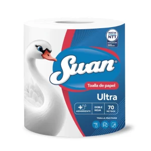 Toalla de Papel Swan Ultra 1 Rollo 70 m Doble Hoja