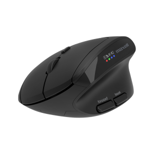 Mouse Maxell Vertical Bluetooth 2400 DPI Inalambrico Negro