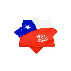 Servilleta Fiestamania Fiestas Patrias Viva Chile 33×33 Cm 20 Unidades