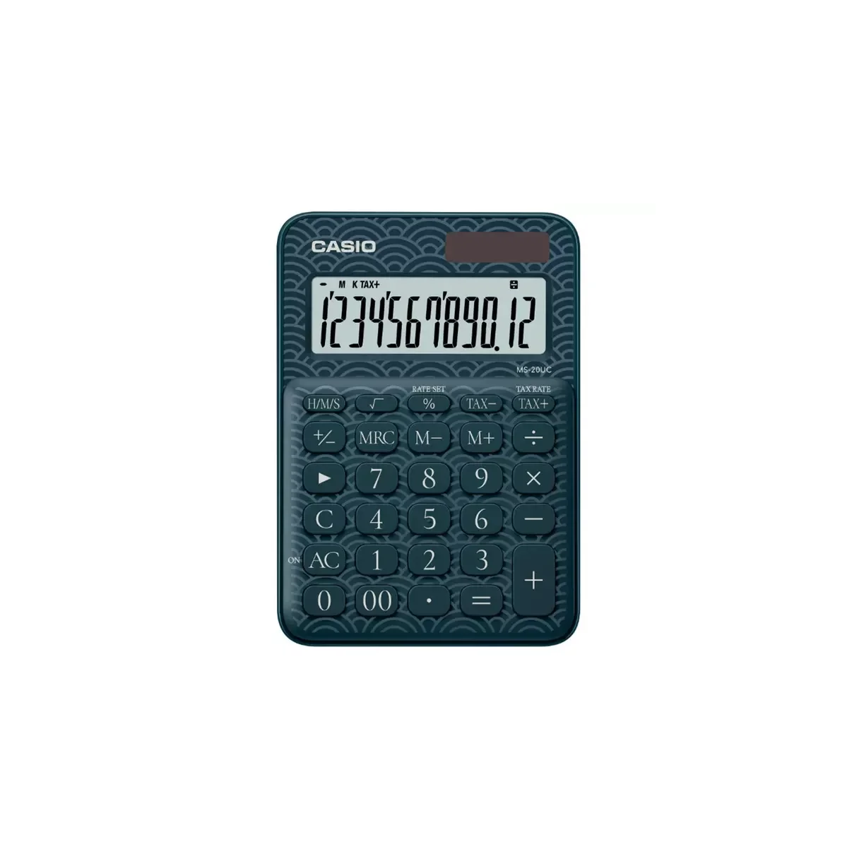 Calculadora Básica Casio MS-20UC-JBU 12 Dígitos