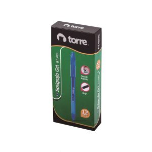 LAPIZ TINTA GEL QUICK DRY 0.5 MM AZUL TORRE