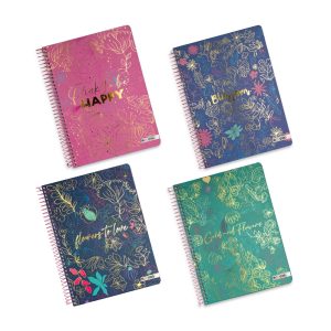 CUADERNO CARTA BOTANIC 3 MATERIAS MOOVING