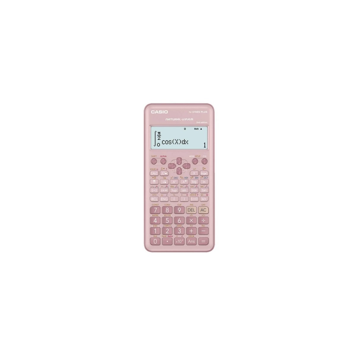 Calculadora Científica Casio Fx-570Esplus2-Pk Rosado