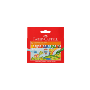 Lápices de Cera Faber Castell Jumbo 12 Colores