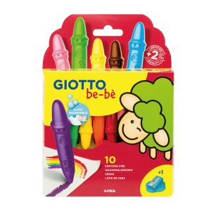 Lápices de Cera Giotto BeBé 10 Colores