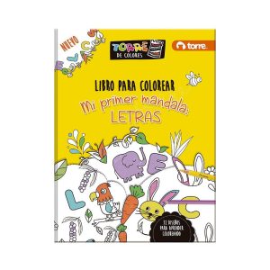 LIBRO PARA COLOREAR LETRAS 32 PAGINAS TORRE