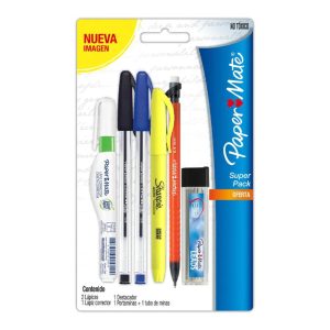 BLISTER DE CORRECTOR LAPIZ MARCADOR PAPER MATE