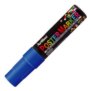 MARCADOR POSTER MARKER TEMPERA 12MM AZUL ARTLINE