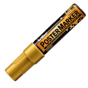 MARCADOR POSTER MARKER TEMPERA 12 MM DORADO ARTLINE