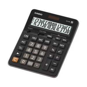 Calculadora Casio Básica GX-16 16 Dígitos Negro