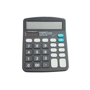 Calculadora Básica Kadio de Escritorio KD-8837B 12 Digitos