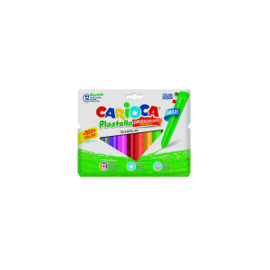 Lápiz Cera Carioca Jumbo Pastello 12 Colores